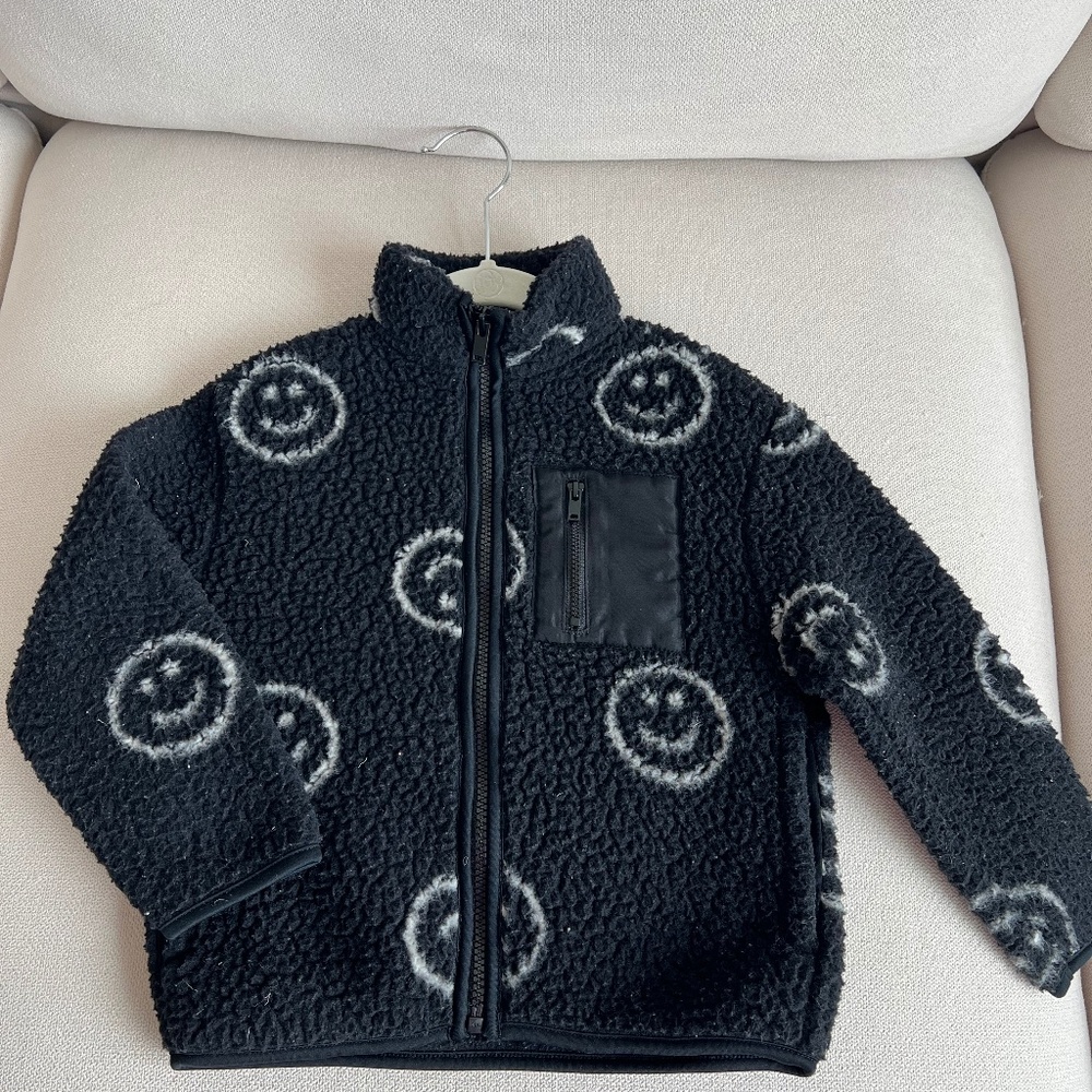 Old Navy unisex Sherpa zip sweater